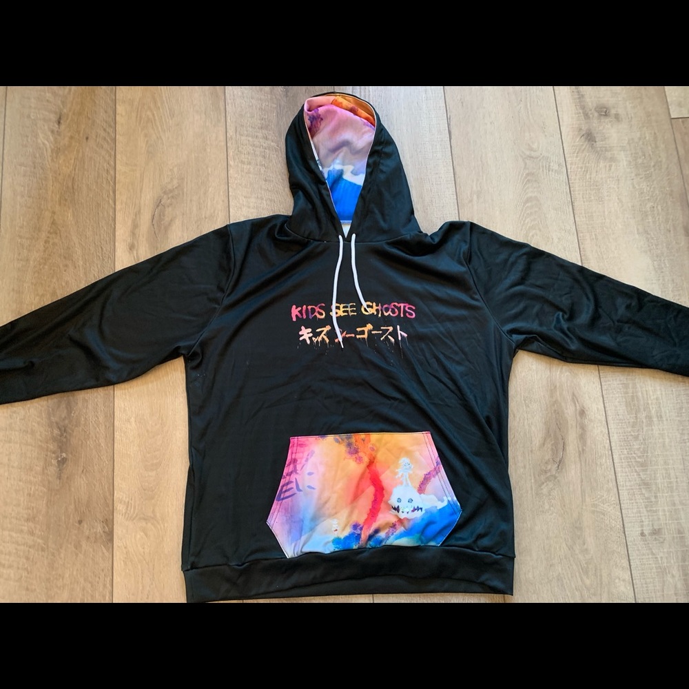 Kids see ghosts lightweight hoodie